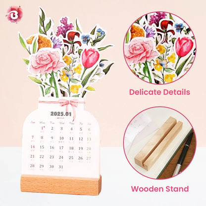 BloomyLog™ - 2025 Flower Calendar For A Fresh Start (50% Off)