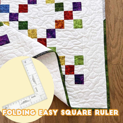 Quilta™ – Compact Square Ruler for Quilting Projects (50% Off)