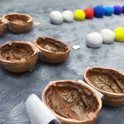 Elowood™ – Handcrafted Storybook Scene Inside a Walnut (50% Off)
