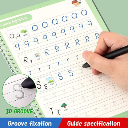 MagicGroove™ - Magic Handwriting Practice Book (50% Off)