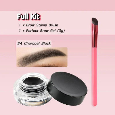 Browin™ - 4D Hair - Like Brow Stamp (1+1 Free) - Evesbury