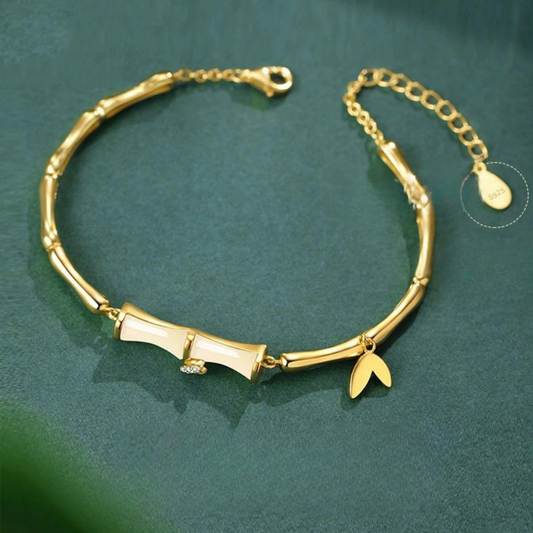 Seravine™ – Elegant Bamboo Chain Bracelet (50% Off)