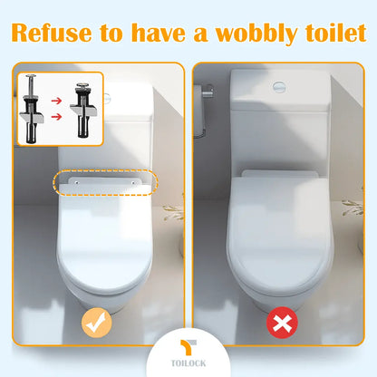ToiLock™ – heavy-duty toilet seat bolt (1+1 Free)