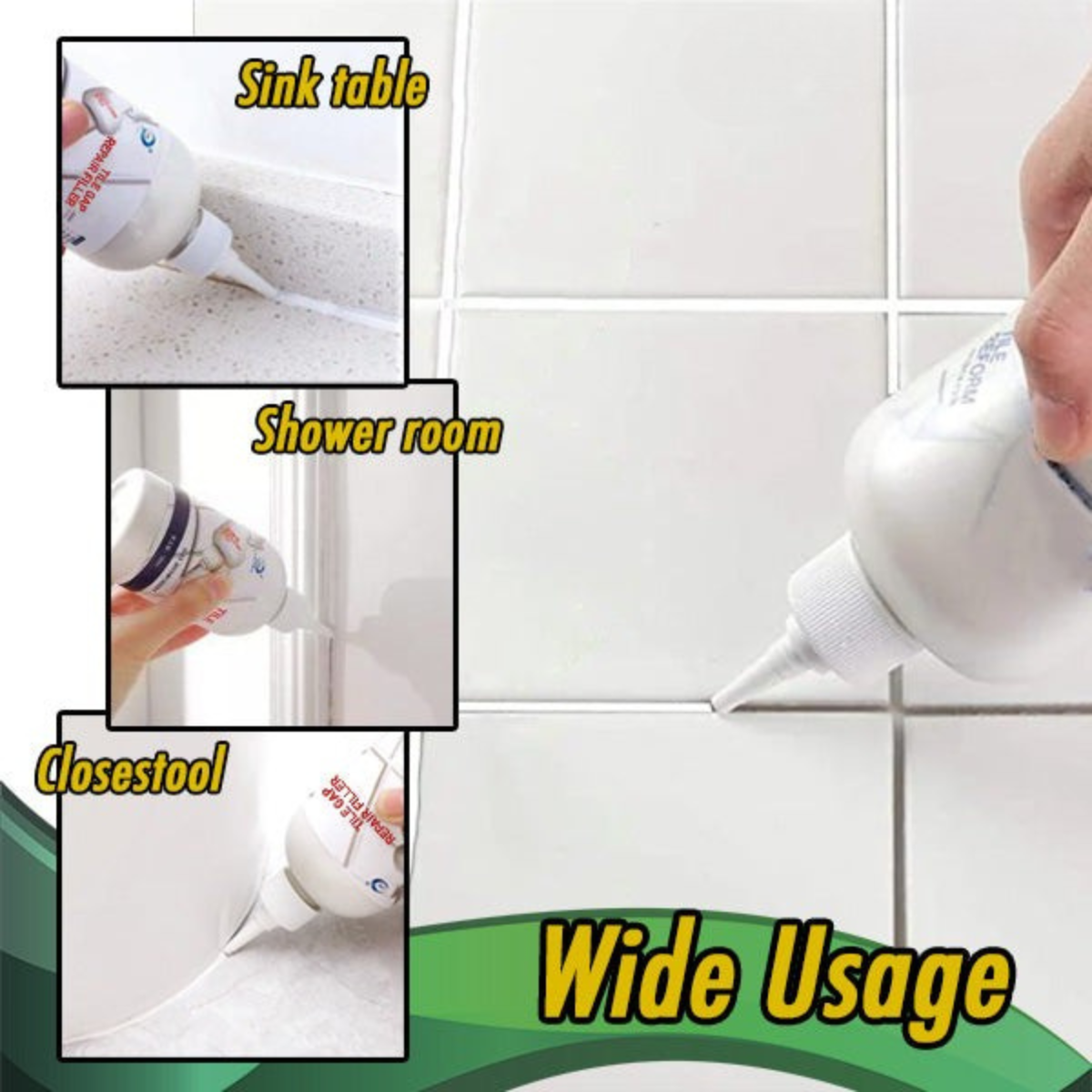 Sealix™ – Waterproof Tile Gap Repair Filler (50% Off)
