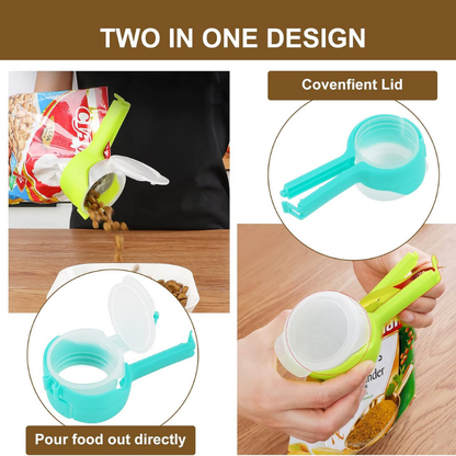 Clipora™ - Resealable Pour Spout Bag Clips (50% Off)