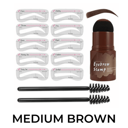 Browcharm™ - Perfect Brows in Seconds Stamp & Stencils Kit (60% Off) - Evesbury
