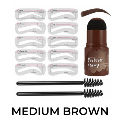 Browcharm™ - Perfect Brows in Seconds Stamp & Stencils Kit (60% Off) - Evesbury
