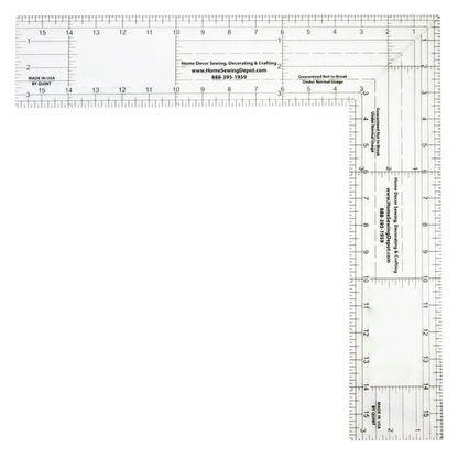 Quilta™ – Compact Square Ruler for Quilting Projects (50% Off)