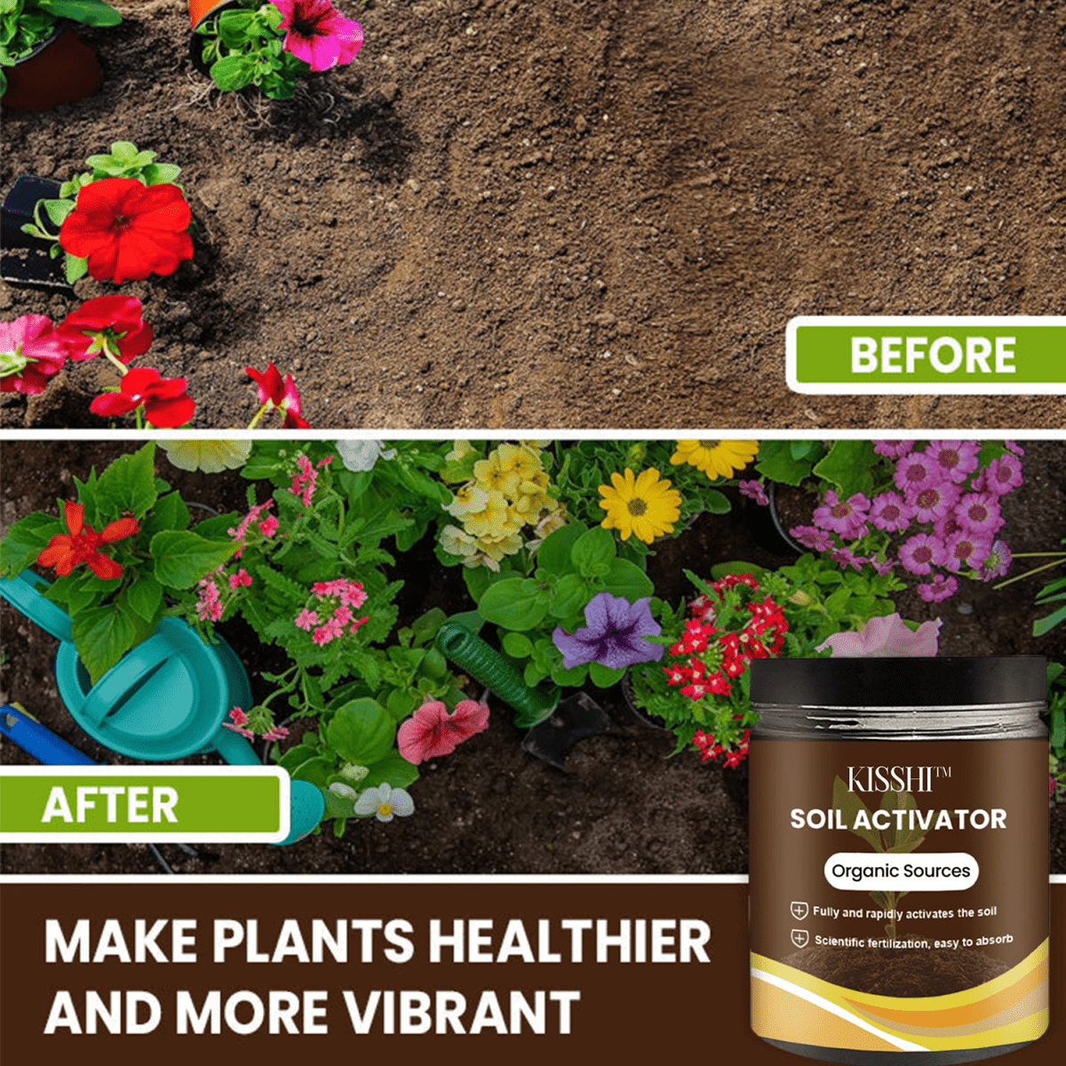 KISSHI™ - Soil Activator ACE 5 (1+1 Free) - Evesbury