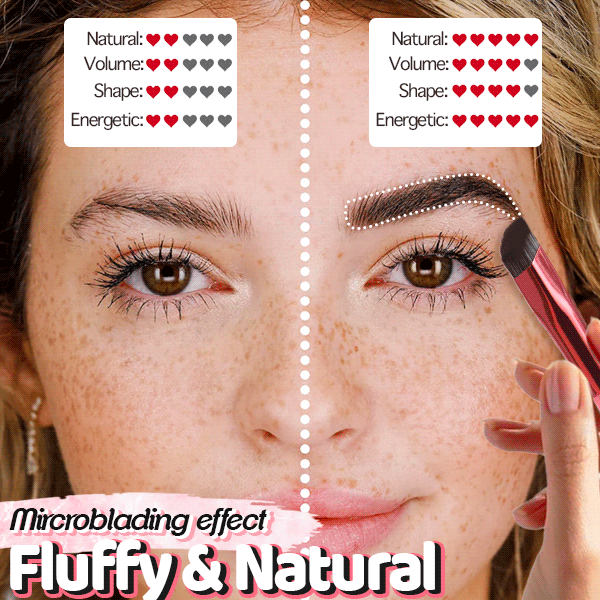 Browin™ - 4D Hair - Like Brow Stamp (1+1 Free) - Evesbury