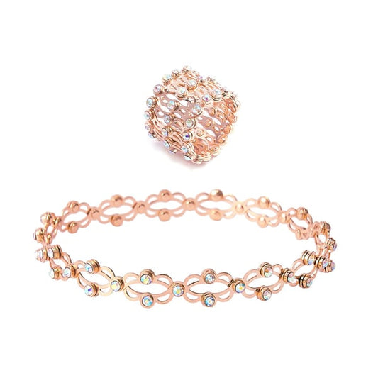 Reveria™ – Foldable Zirconia Ring to Bracelet Accessory (50% Off)