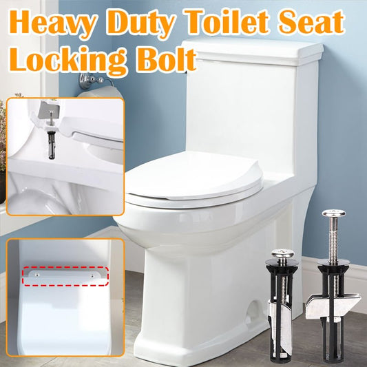 ToiLock™ – heavy - duty toilet seat bolt (1+1 free) - Evesbury