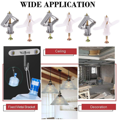 Plastrox™ – Secure-Mount Anchors for Drywall & Plaster (50% Off)