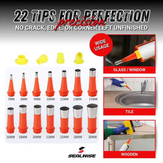 Sealwise™ – Multi-Tip Applicator Set for Smoother Sealing (50% Off)