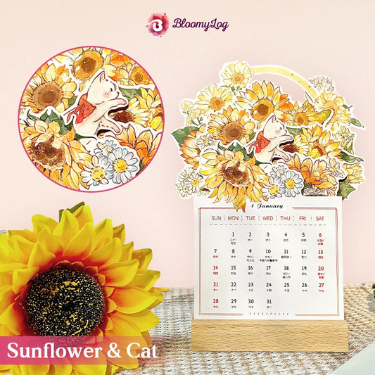 BloomyLog™ - 2025 Flower Calendar For A Fresh Start (50% Off)