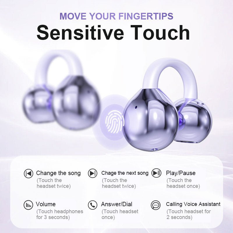 Sonafit™ - W900+ Ear Clip Bluetooth Earphones (50% Off) - Evesbury