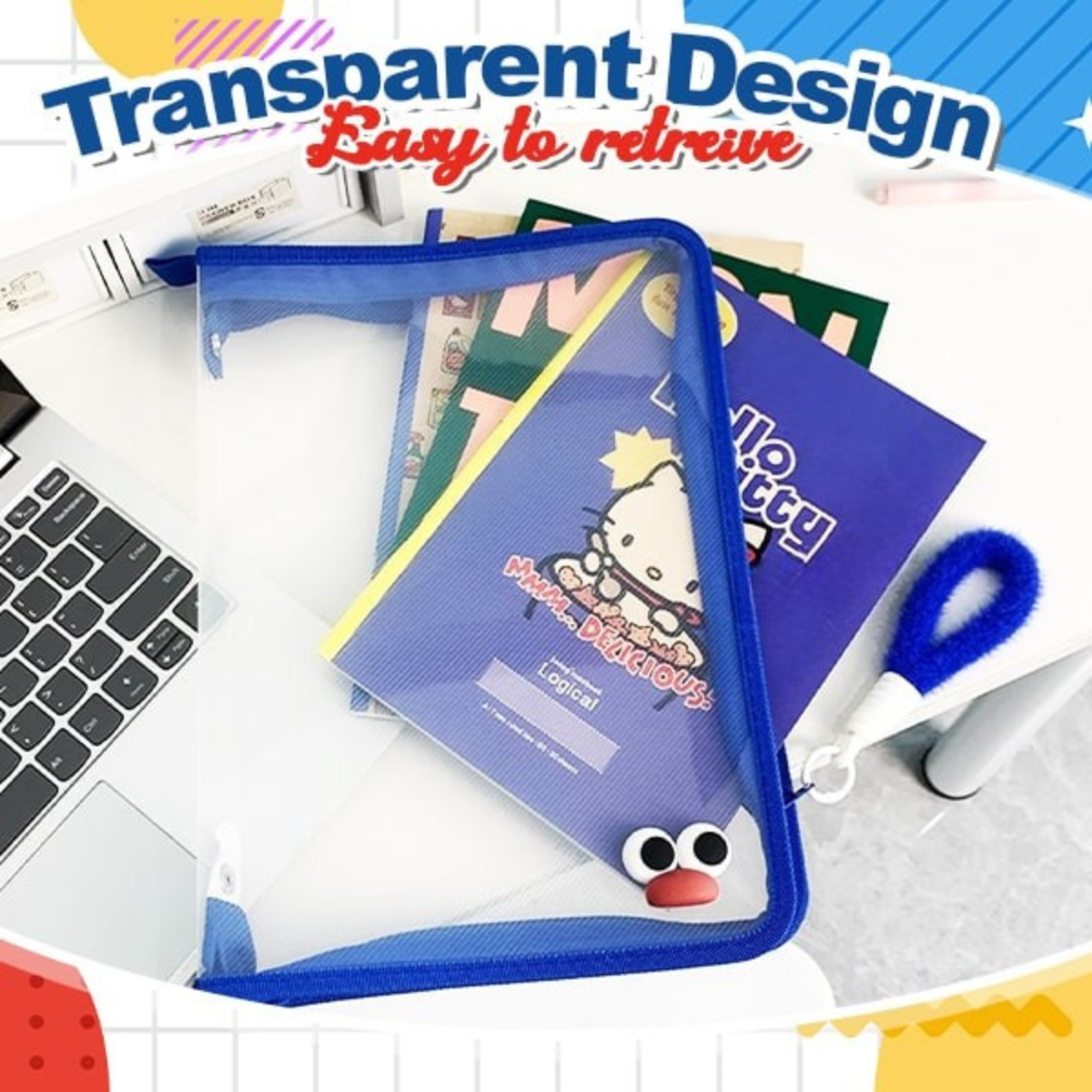 Claryn™ - Stationery Organizer Folder Bag (50% Off)
