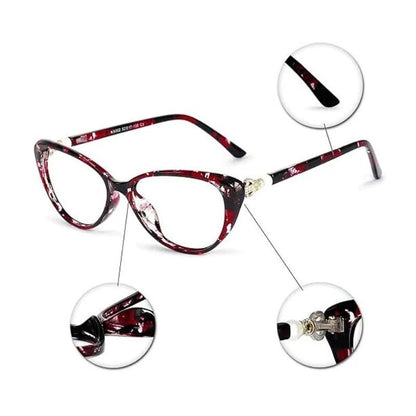 Lunetique™ - Anti - Blue Light Multifocal Cat Eye Reading Glasses (40% Off) - Evesbury