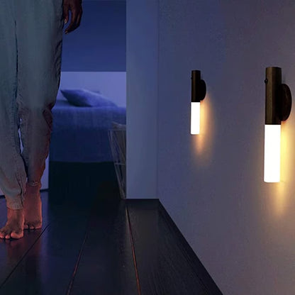 Lumiglow™ – Motion-Sensing Wooden LED Wall Light (1+1 Free)