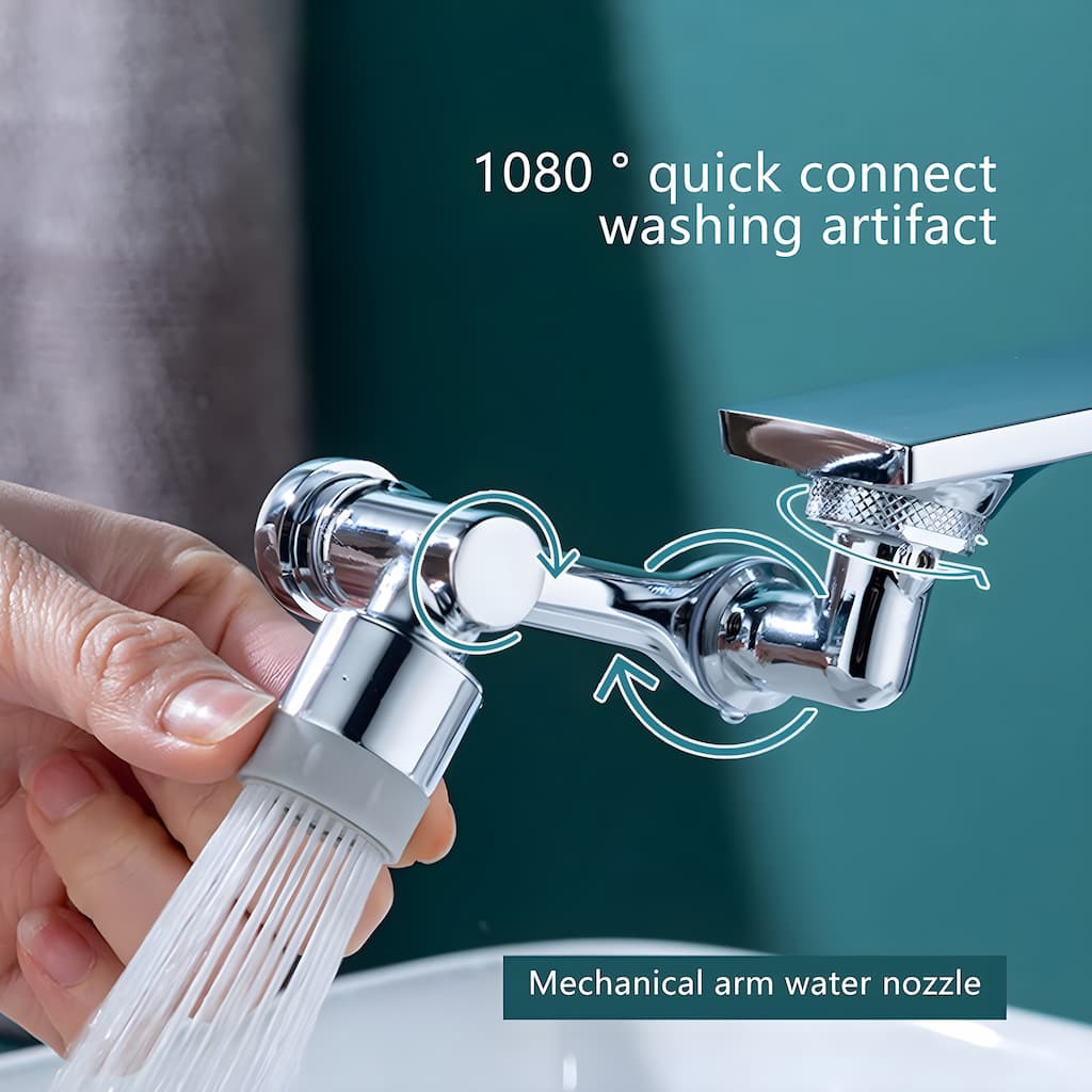 Barea™ - Universal 1080° Rotating Robot Faucet (50% Off)