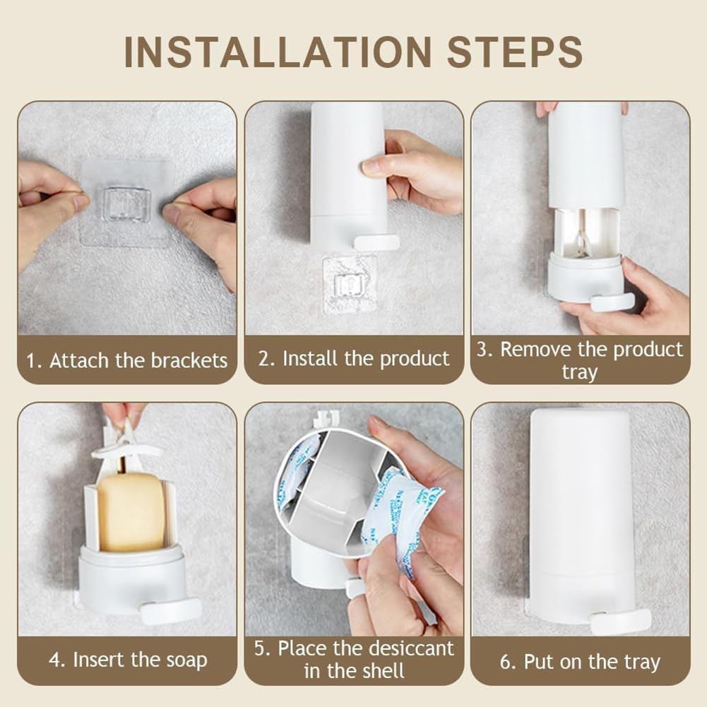 Puresh™ - Hygienic Bar Soap Grinder & Dispenser for Kitchen & Bath (40% Off)