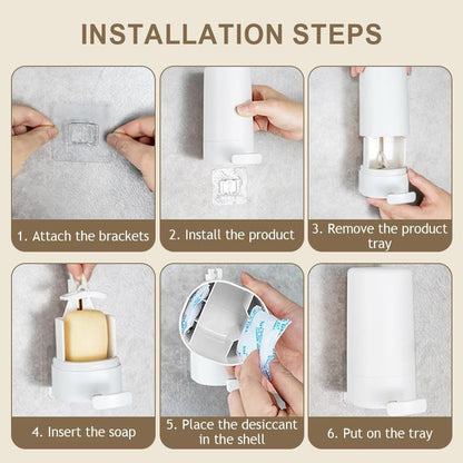 Puresh™ - Hygienic Bar Soap Grinder & Dispenser for Kitchen & Bath (40% Off)