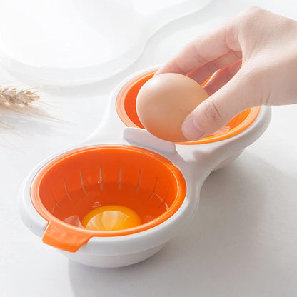 Culinara™ - microwave egg poacher for quick, perfect eggs (50% off) - Evesbury