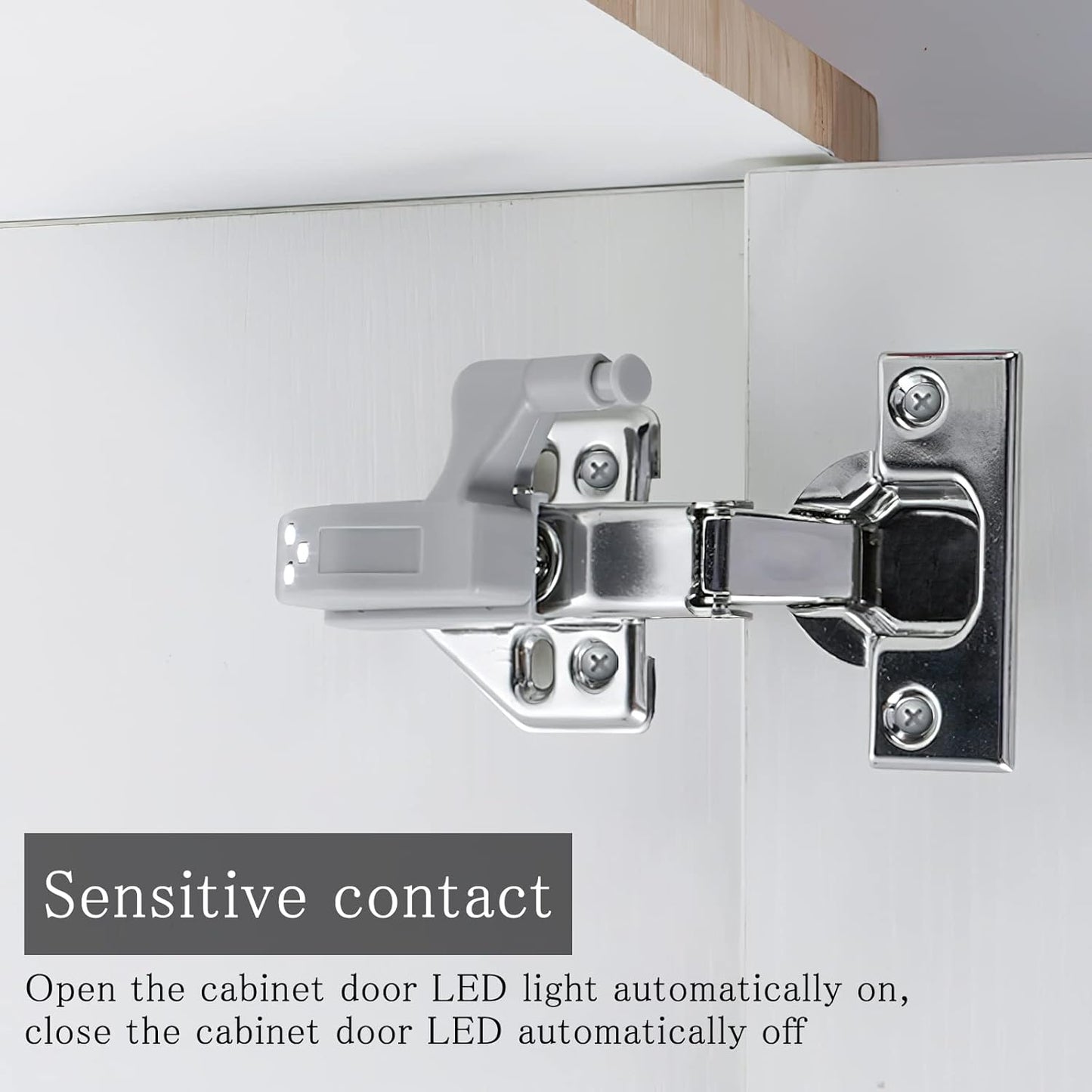 LumiHinge™ – 4Pcs Cabinet Sensor Light for Easy Visibility  (50% Off)