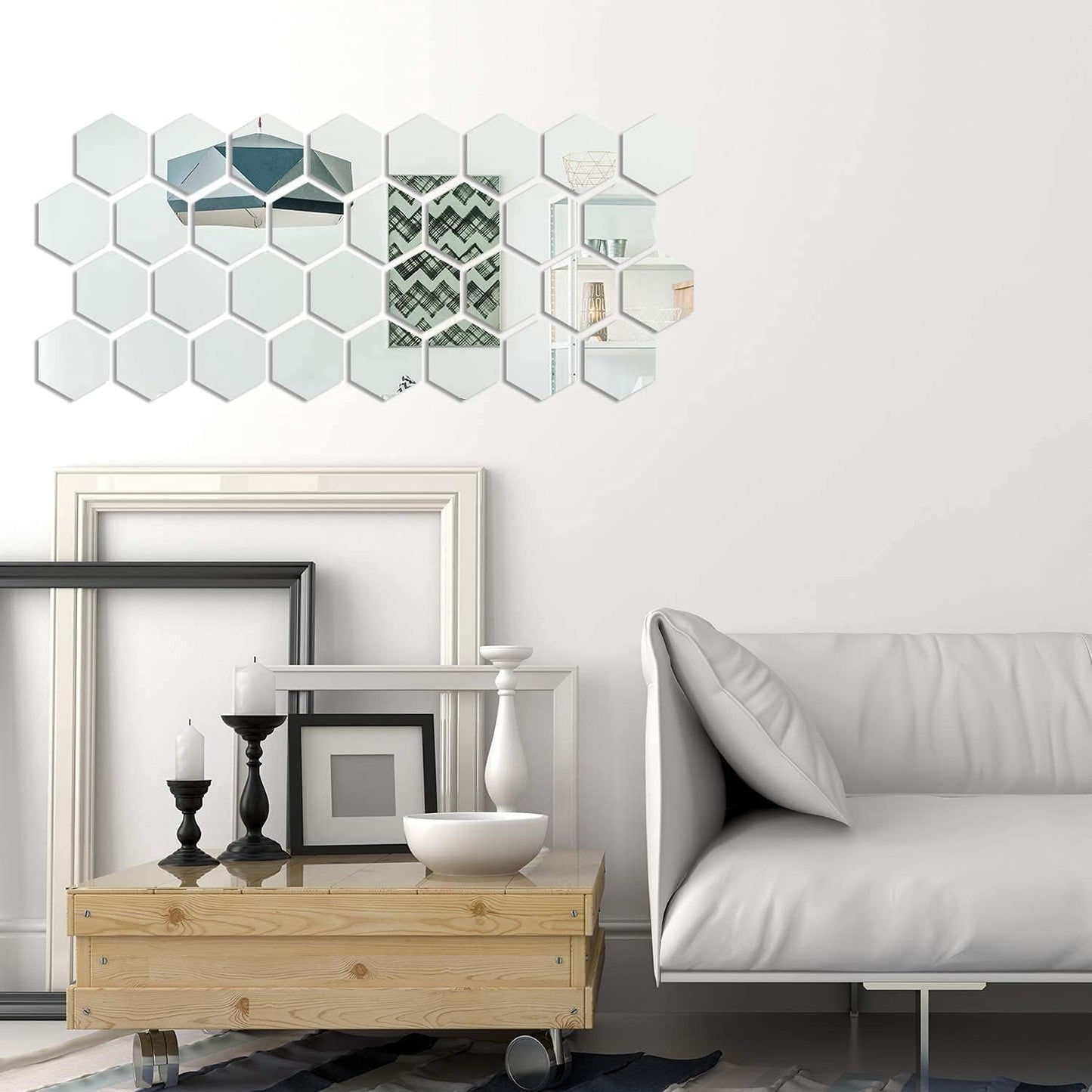 Mirari™ – Decorative Hexagon Wall Mirrors  (6+6 Free)