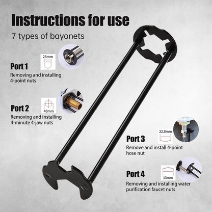 Barea™ - Multi - Function Sink Wrench for Easy Repairs (30% Off) - Evesbury