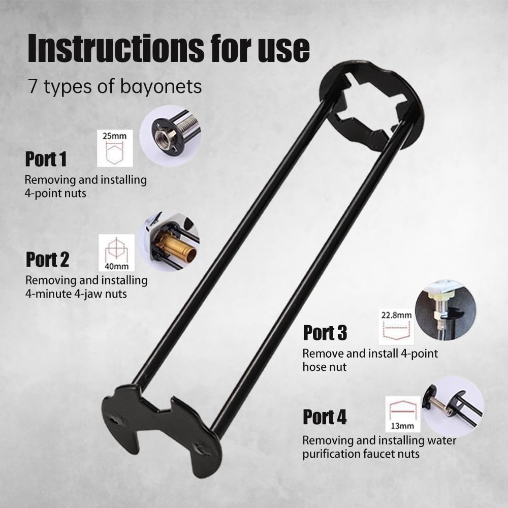 Barea™ - Multi-Function Sink Wrench for Easy Repairs (1+1 Free)