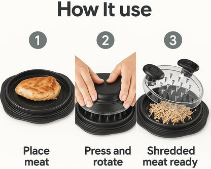 Shredly™ - Quick Chicken Shredder