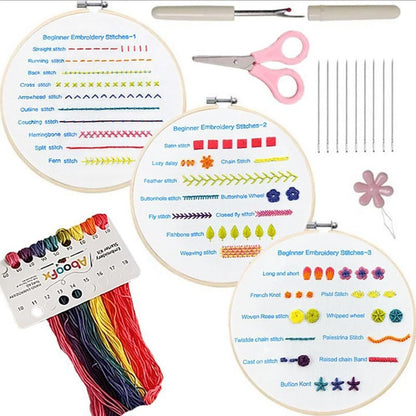 Embelia™ – Embroidery Starter Kit for Beginners (50% Off)