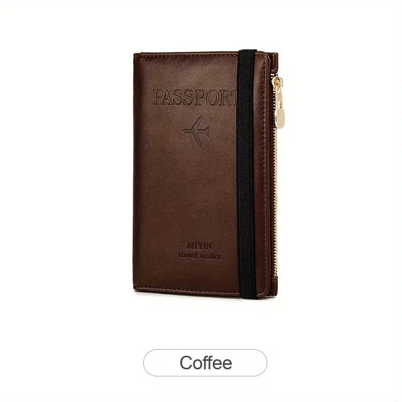 Traveluxe™ - RFID Passport Wallet for Secure Travel (50% Off) - Evesbury
