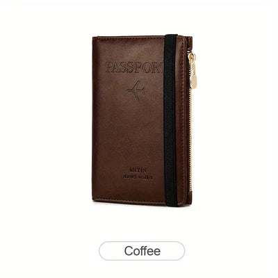 Traveluxe™ - RFID Passport Wallet for Secure Travel (50% Off) - Evesbury