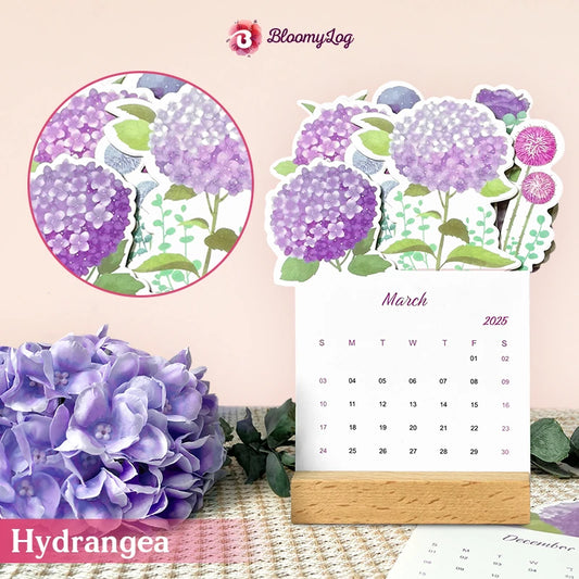 BloomyLog™ - 2025 Flower Calendar For A Fresh Start (50% Off)