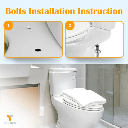 ToiLock™ – heavy-duty toilet seat bolt (1+1 Free)