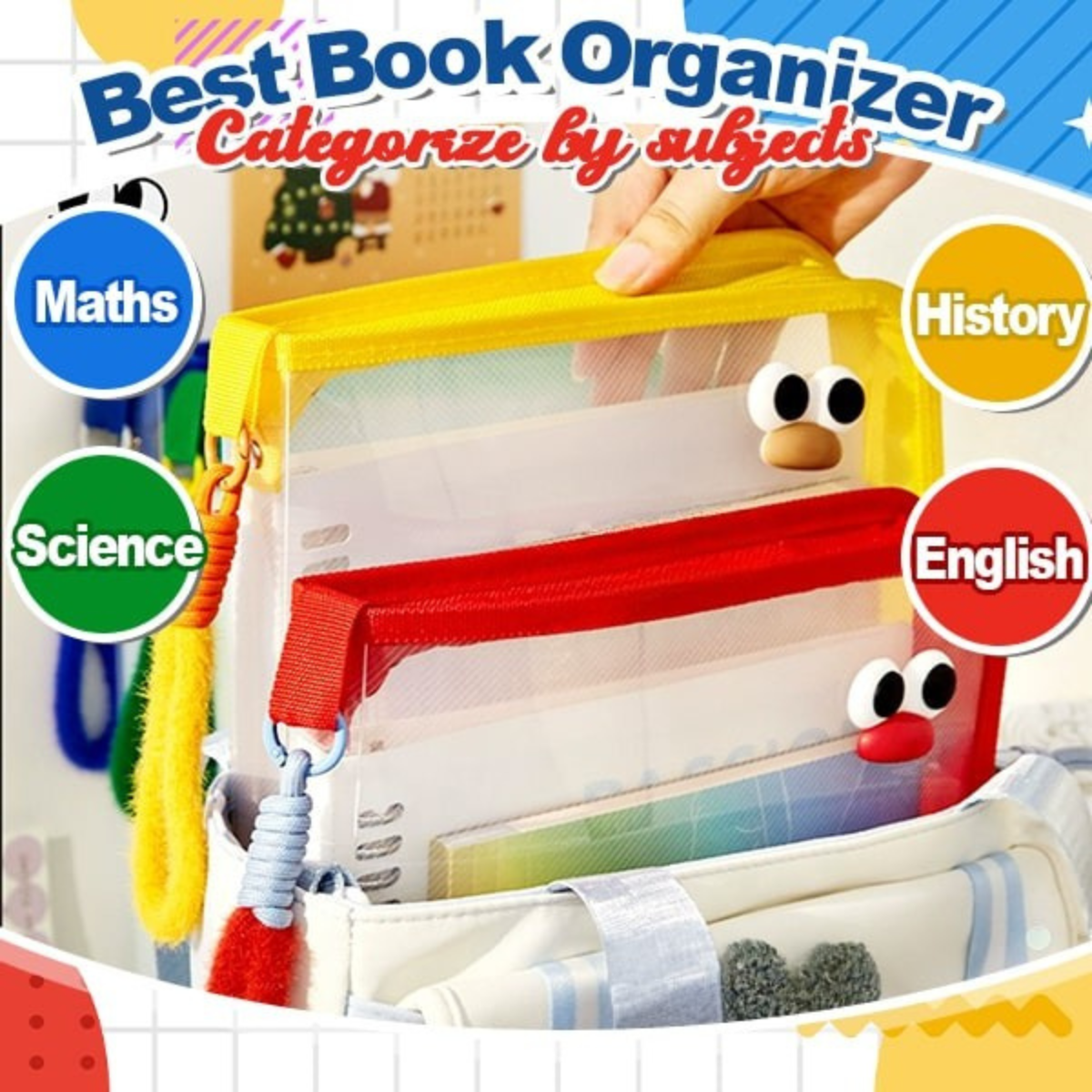 Claryn™ - Stationery Organizer Folder Bag (50% Off)