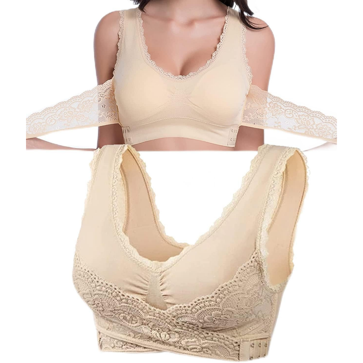 Lunaroa™ – Soft Cross-Over Bra That Supports and Soothes (1+2 Free)
