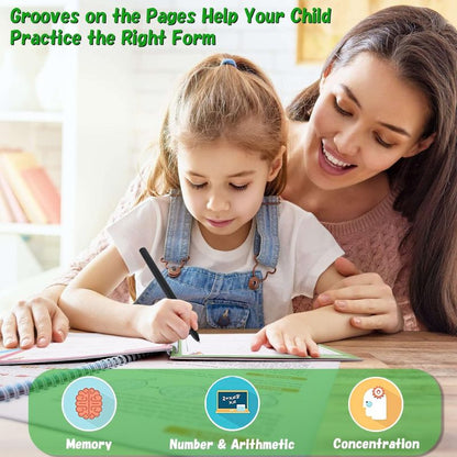 MagicGroove™ - Magic Handwriting Practice Book (50% Off)