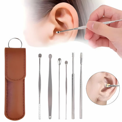 DermaClean™ - 6 - in - 1 Set Ear Wax Removal Kit (50% Off) - Evesbury