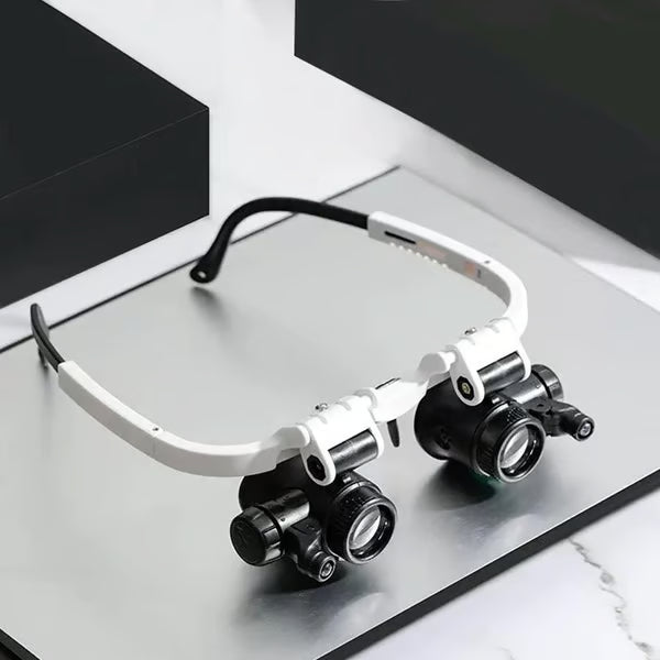 MagniPro™ – LED Magnifying Glasses with Interchangeable Lenses (50% Off)