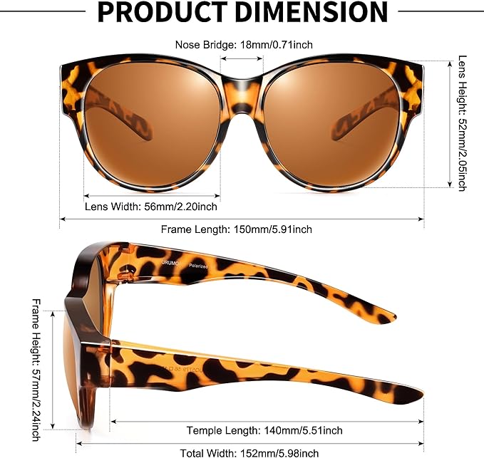 Optivue™ – Snap-On Polarized Sunglasses (1+1 Free)