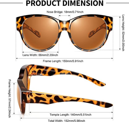 Optivue™ – Snap-On Polarized Sunglasses (1+1 Free)