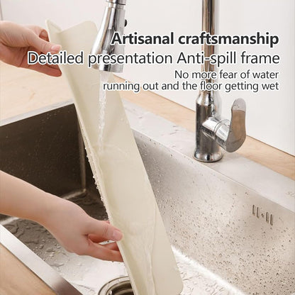 SinkGuard™ - Silicone Splash Shield for Dry Counters (50% Off)
