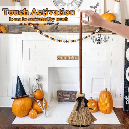 SpellSweep™ – Floating Witch’s Dancing Broom Decor (50% Off)