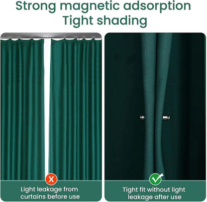 AuraClip™ – 10 Pairs Magnetic Curtain Closure Patch (50% Off)