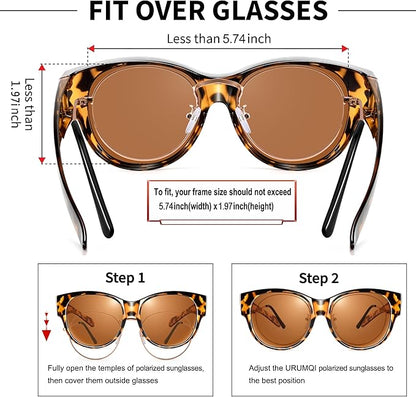 Optivue™ – Snap-On Polarized Sunglasses (1+1 Free)