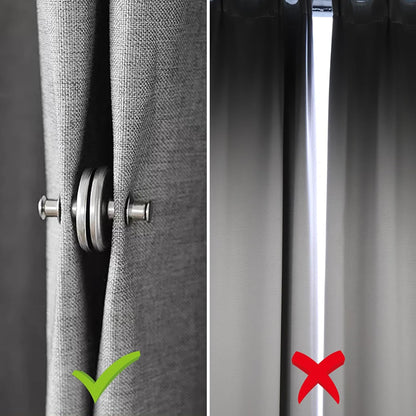 AuraClip™ – 10 Pairs Magnetic Curtain Closure Patch (50% Off)