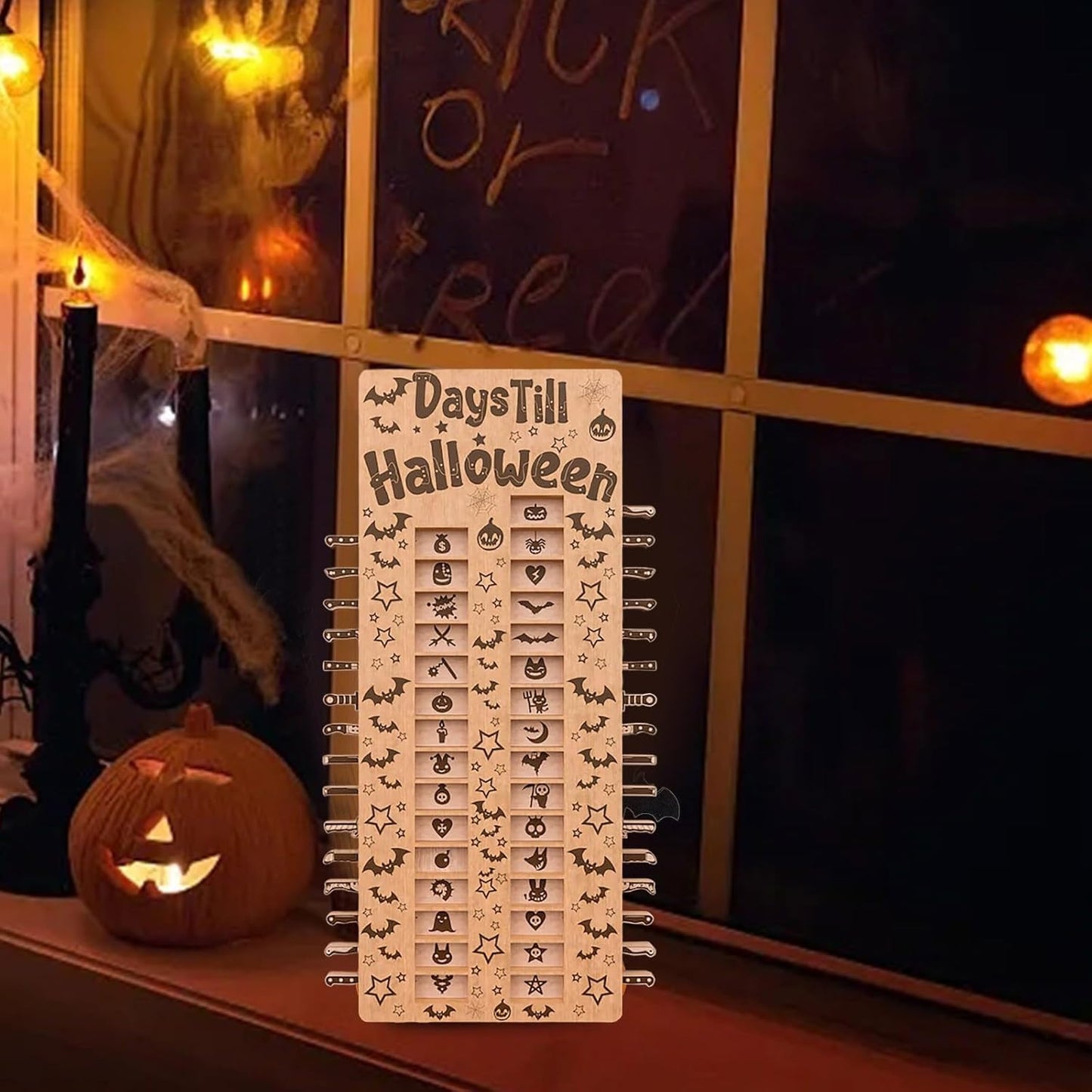 Boolette™ – Fork and Knife Halloween Countdown Calendar (50% Off)